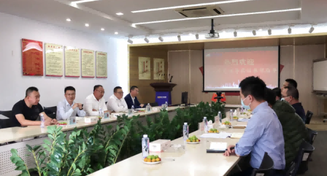 东莞市工信局与镇经发局向导莅临拉斯维加斯9888电缆旅行指导