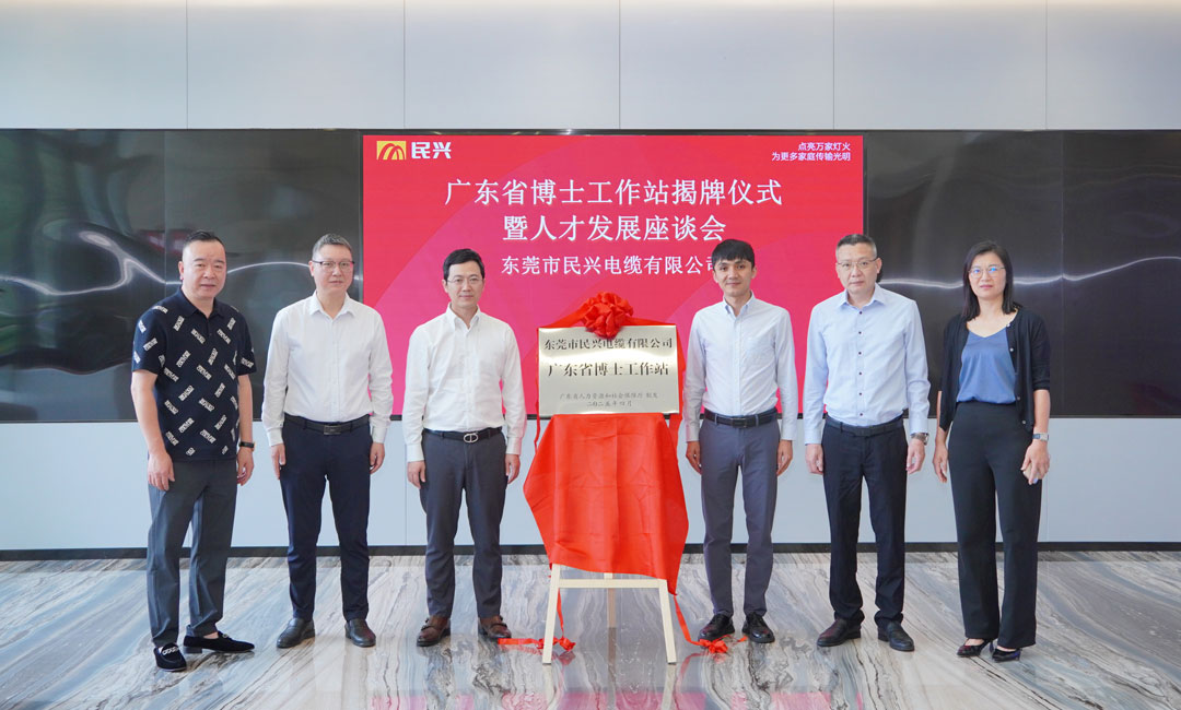 科技立异赋能工业生长，拉斯维加斯9888电缆获批设立“广东省博士事情站”！